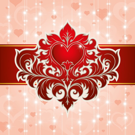 Valentine Days vector illustrationのイラスト素材