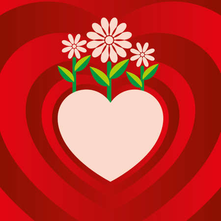 Valentine Days vector illustrationのイラスト素材
