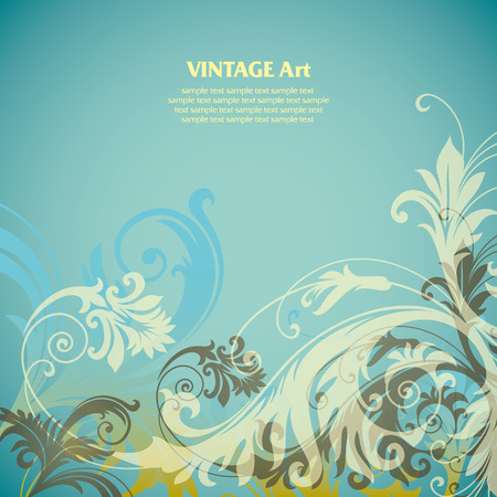 vector ornament In flower styleのイラスト素材