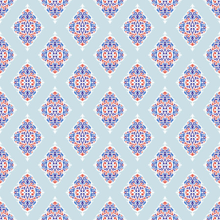 Seamless background from a floral ornament, Fashionable modern wallpaper or textile