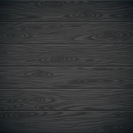 Wood texture, vector Eps10 illustration. Natural Dark Wooden Background.のイラスト素材