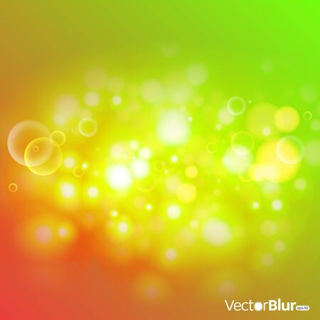 Abstract background with blur lights - vector illustrationのイラスト素材