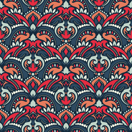 Boho Flower Patternのイラスト素材