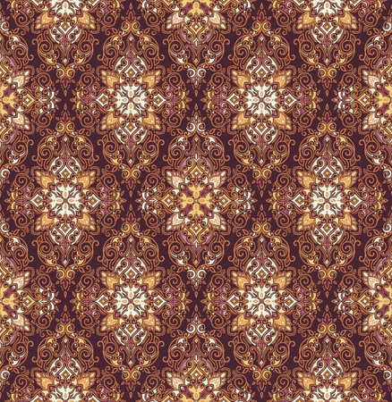 Vector damask seamless pattern.