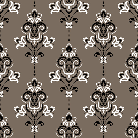 Seamless paisley patternのイラスト素材