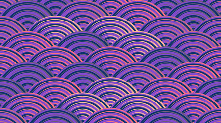 Seamless vector pattern. Traditional asian ornamental motive.のイラスト素材