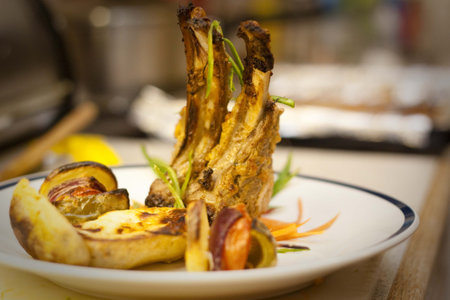 Lamb chopsの写真素材