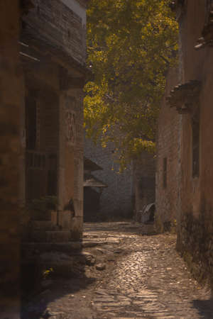 Guilin-Autumn in Haiyang Townshipの写真素材