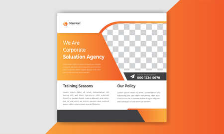 Digital Marketing social media post template. Social media post design, Web banner design,のイラスト素材