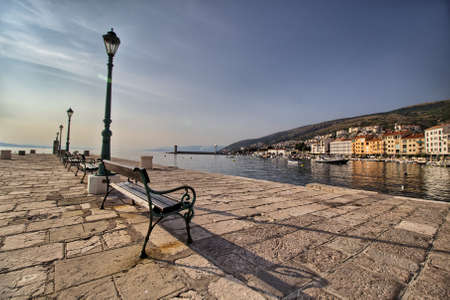 Town of Senj, Istria, Croatiaの写真素材