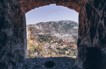 Panorama of Croatia Mountains from the Klis Fortress - Croatia