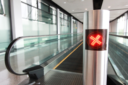 No Entry Walkwayの写真素材