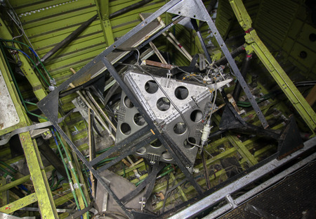 Equipment unfinished spaceshipの写真素材