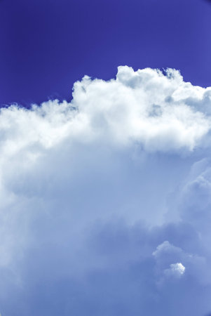 stormy clouds show the power of the natureの写真素材