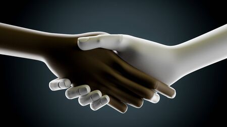 stop social bully, 3d renderの写真素材