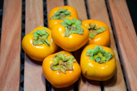 Fruits are called Persimmon.の写真素材