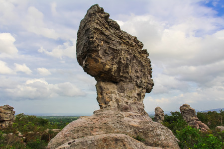 Rocks at Pa Hin Ngam National Park,Thailandの写真素材