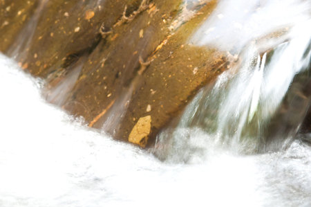 abstract of a swiftly moving stream