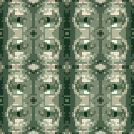 seamless tileable pixel texture patternの写真素材