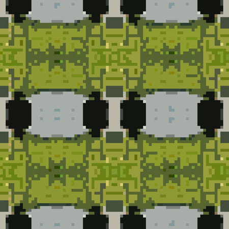 seamless tileable pixel texture pattern