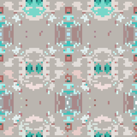 seamless tileable pixel texture patternの写真素材