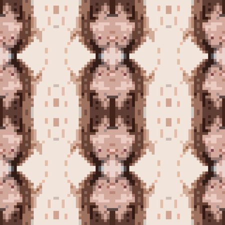 seamless tileable pixel texture patternの写真素材