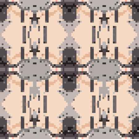 seamless tileable pixel texture patternの写真素材