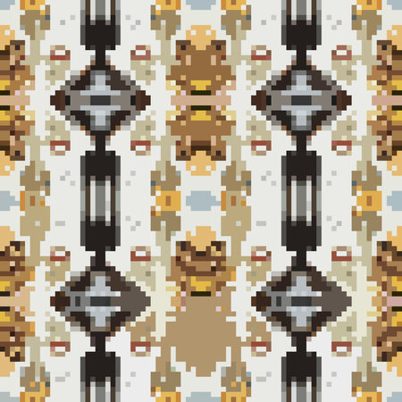seamless tileable pixel texture pattern
