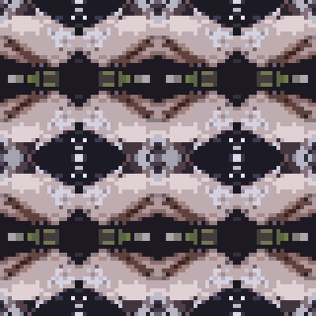 seamless tileable pixel texture patternの写真素材