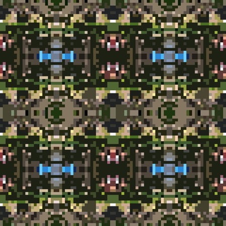 seamless tileable pixel texture pattern