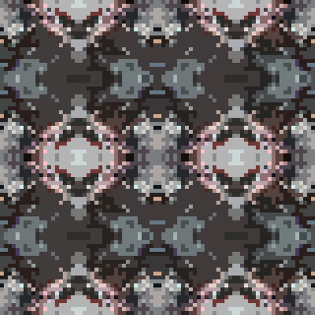seamless tileable pixel texture patternの写真素材