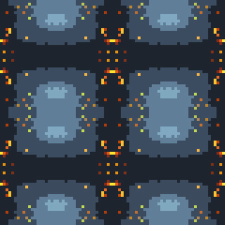 seamless tileable pixel texture pattern