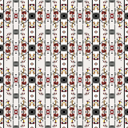 seamless tileable pixel texture patternの写真素材