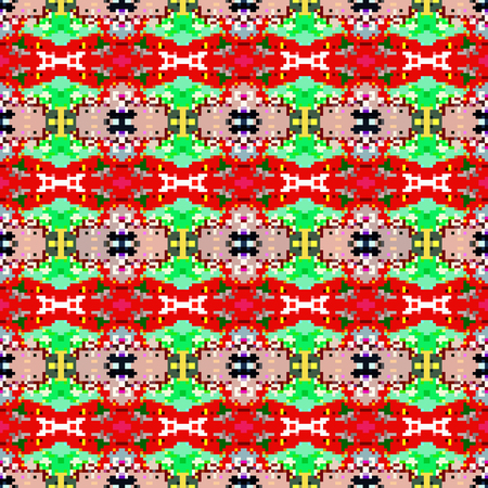 seamless tileable pixel texture patternの写真素材