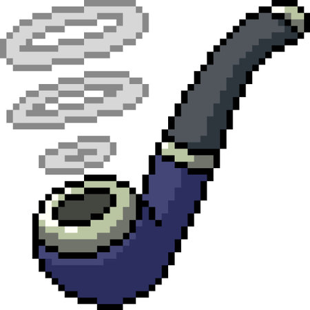 Vector of vector pixel art pipe effect - ID:1-124461777 - Royalty Free ...