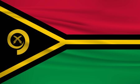 Flag Of Vanuatuのイラスト素材