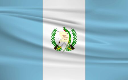 Flag Of Guatemalaのイラスト素材