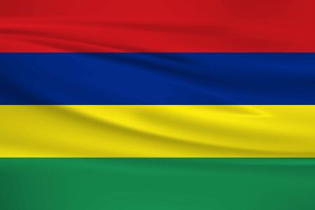 Flag Of Mauritiusのイラスト素材