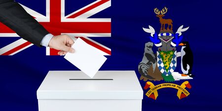 Election in South Georgiaの写真素材