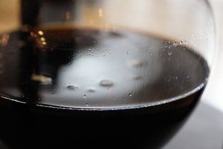 Image of coffee dripping in glass jarの写真素材
