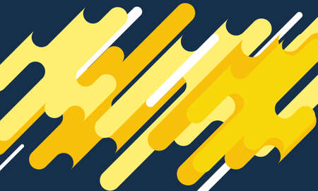 Minimal geometric abstrract background. Dynamic shapes composition.の写真素材