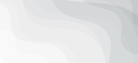 White gradient background blend wave. space design concept. Decorative web layout or poster, banner.のイラスト素材