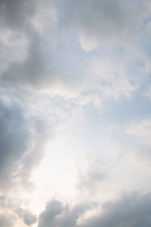 sky and cloudsの写真素材