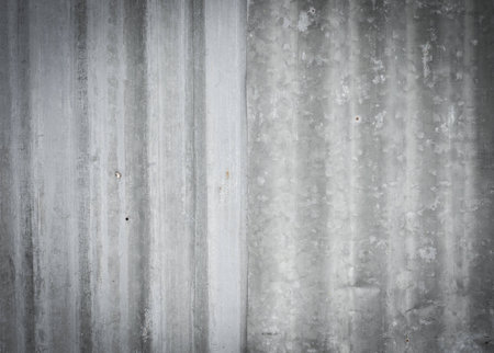 zinc sheets background and textureの写真素材