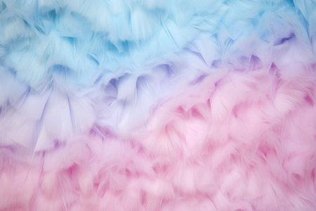 Fluffy cotton candy texture in soft pastel color background. Texture, background, patternの素材