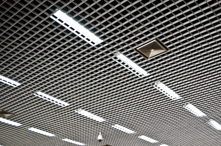 Aluminium Meshed Ceilingの写真素材