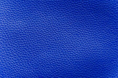 closeup of detailed deepblue artificial leatherの写真素材