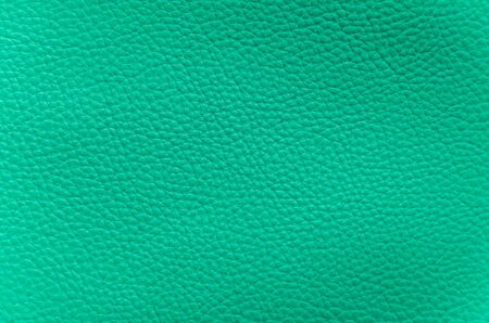 closeup of detailed cyano-blue artificial leatherの写真素材