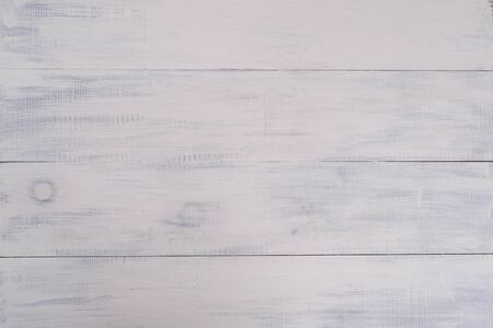 Vintage white wooden table background top viewの写真素材