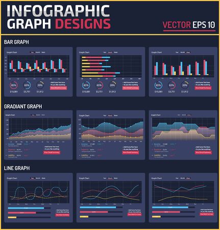 Infographic Element Graph Designのイラスト素材